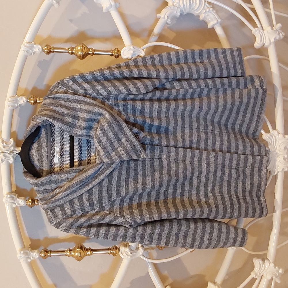 Maurices Cowl Neck Snap Button Sweater (Size 1X)